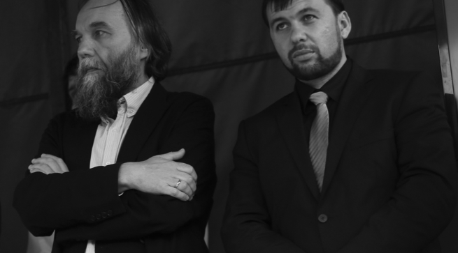  Alexander Dugin, and the leader of Russian Proxy Donetsk People